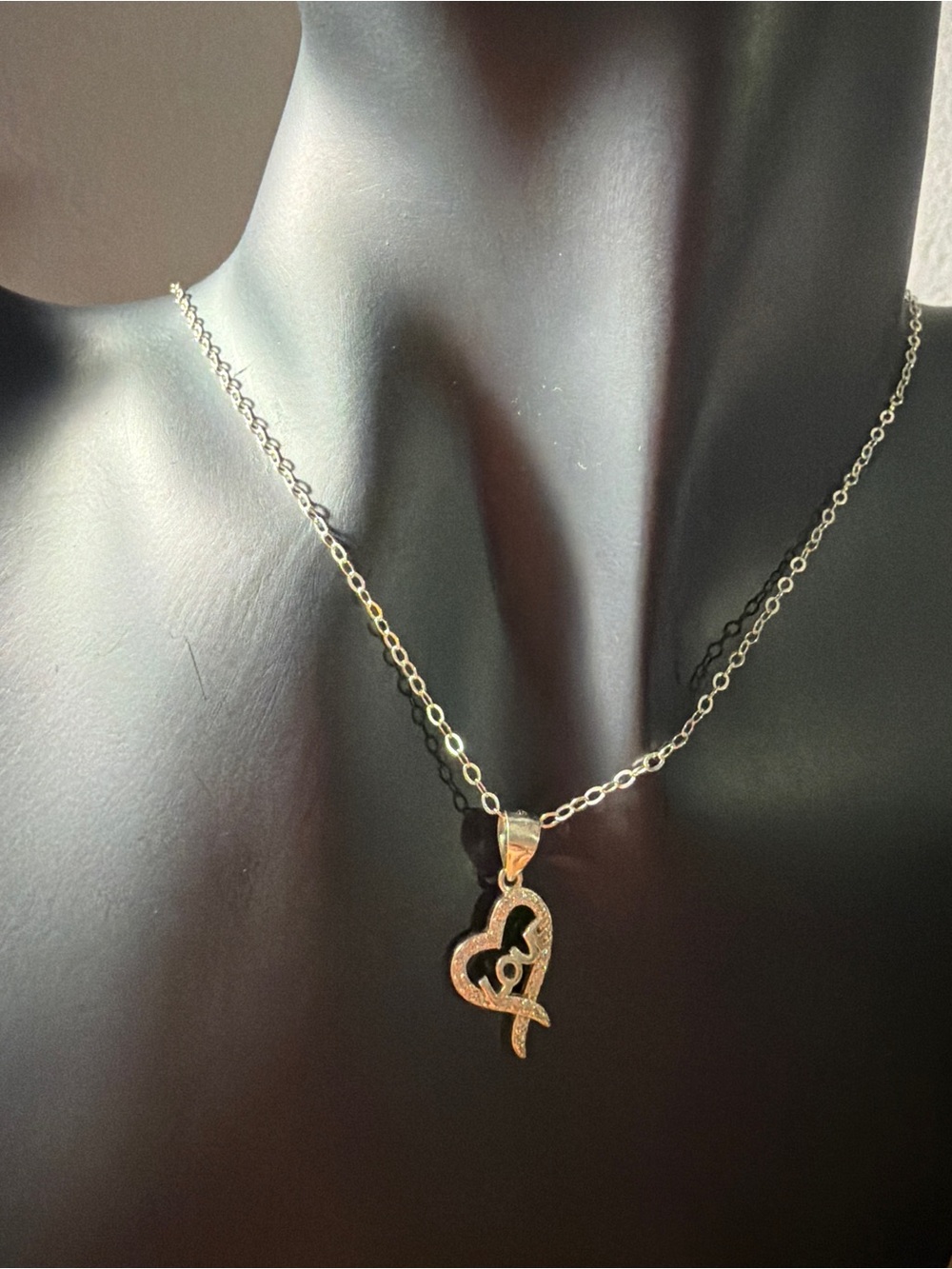 Love necklace 18”
